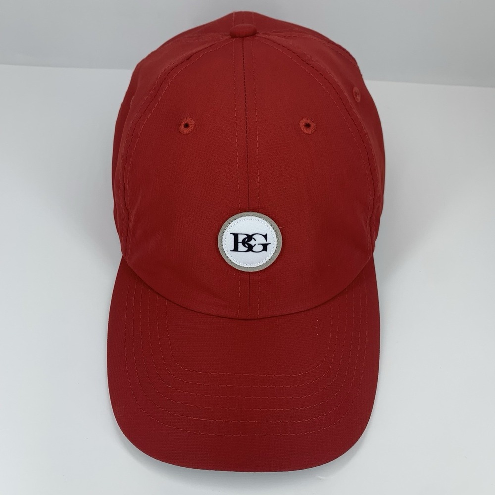 Belmar Golf Club Hat Norman OK Red Imperial OSFA Adjustable Strap Baseball Cap